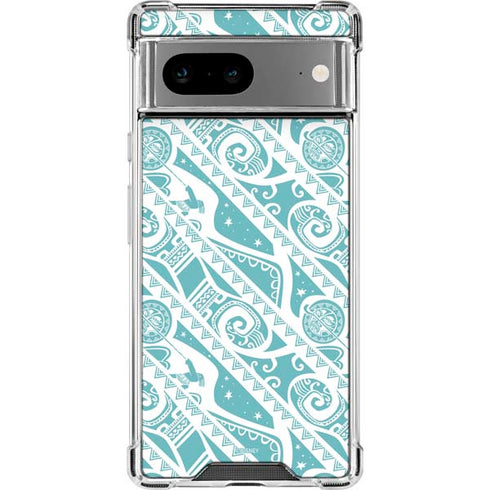 Disney Princess Moana Pattern Google Pixel 8 Clear Case